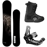 Camp Seven Heritage 2012 Men's Snowboard Package with Flow Vega Lace Boots and System Icon Bindings