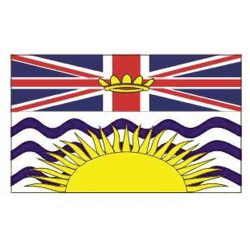 British Columbia - Canada - Flag 3ft x 5ft Polyester