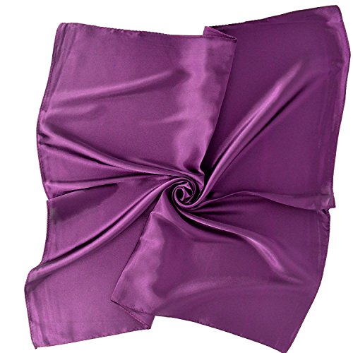 Herrico Pure Color Silk Scarves Clothing Accessories Square Scarf Fashion
