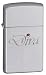 Zippo 1605DVA Slim Satin Chrome Pocket Lighter