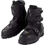 Icon Field Armor Men's On-Road Motorcycle Boots - Color: Black, Size: 8