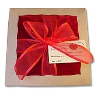 Double Square Hot Cherry® Therapeutic Pillow in Maraschino