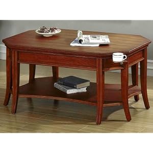 Polaris Coffee Table, 42W, WALNUT