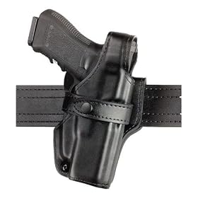 Safariland 070 Duty Holster, SSIII Mid-Ride, Level III Retention - Basket Black, Right Hand... by Safariland