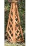 Bancroft Pyramid Obelisk, 49"Hx16.5"SQ, CEDAR