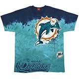 Miami Dolphins Fade Tie Dye Adult T-Shirt
