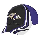NFL Men's Baltimore Ravens End Zone Structured Flex Hat - Tw88Z (Multi, Large/X-Large)