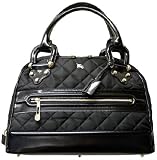 Burberry - Burberry Westbury Black Quilted Nylon and Leather Large Satchel 11754481-001