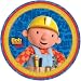 Bob the Builder Paper Party Plates - 8 paper Bob the Builder Birthday party plates