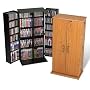 Prepac Black Tall Locking Media (DVD,CD,Games) Storage Cabinet