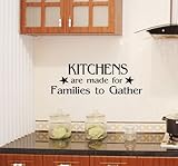 IMAGE OF Kitchens Are Made For Families... Wall Art Decal 36