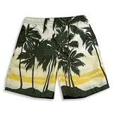 Dogwood - Toddler Boys Swimsuit, Black, Gold, Yellow