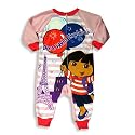 Dora The Explorer by Nick Jr. - Toddler Girls Blanket Sleeper, Pink, Multi