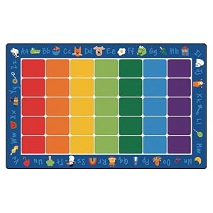 Fun with Phonics Carpet Rectangle 8'4 x 13'4 by 