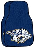 Fan Mats 10584 NHL - Nashville Predators 18" x 27" Carpeted Car Mat Set