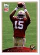 2009 Topps NFL Football ROOKIE Card # 420 Michael Crabtree San Francisco 49ers (RC) - Mint Condition & Shipped In A Protective Screwdown Display Case!