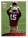 2009 Topps NFL Football ROOKIE Card # 420 Michael Crabtree San Francisco 49ers (RC) - Mint Condition & Shipped In A Protective Screwdown Display Case!