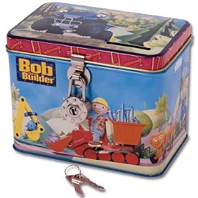 BOB THE BUILDER TIN BANK by SCHYLLING by Bob The Builder
