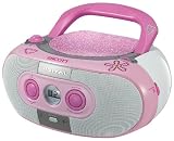 51SjUBGu%2BnL. SL160  Scott SDM 10 PK Boom Box (CD R/RW, MP3/WMA CD, CD Audio, USB 2.0, FM Tuner) pink