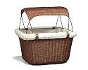 Solvit Tagalong Pet Bicycle Basket, Wicker