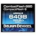 Delkin DDCFCOMBAT685-64GB CombatFlash 685X Rugged and Waterproof Memory Card for Digital Cameras, DSLRs and Camcorders