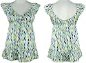 TRIXXI Retro Sateen Blouse