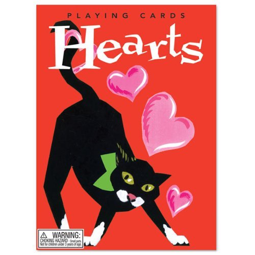 eeBoo Hearts Playing Cards