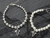 Pack of 8 Dimensions of Christ Beaded Crossfish Bracelets 7.5
