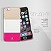 Akna Slim Stylish Girl Case for iPhone 6 Plus - Elegant Pink