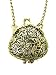 Coin Purse Necklace Vintage Antique Change Satchel Bag Pouch Gold Tone Locket Pendant Retro Indie