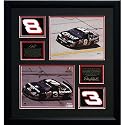 Dale Earnhardt Sr. and Dale Earnhardt Jr. - Daleadega Tribute - Dual Framed 8x10 Photographs and Commemorative Plate