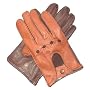 Men's Handsewn Two-tone Leather Driving Gloves By Fratelli Orsini (ED3037)