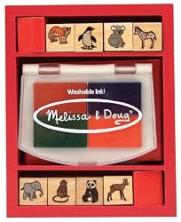 Baby Zoo Animals Stamp Set