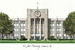 St. John's University Lithograph 14x10 Unframed Lithograph