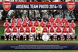 Arsenal アーセナル 2014-15モデル ポスター スカッド 52 / SP1173