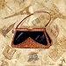 French Handbag by Pat Cockrell 12.00X12.00. Art Poster Print