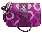 Coach Julia Op Art Wristlet Plum Multi Reviewed Coach Julia Op Art Wristlet Plum Multi Reviewed