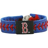 MLB Boston Red Sox Blue Team Color Baseball Bracelet