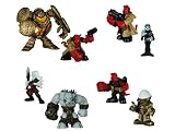 Hellboy II (Mezco) Red / Golden Army Soldier B.P.R.D. Buddies Action Figure