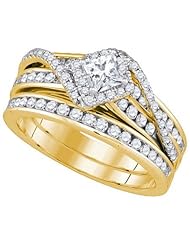 1.26CTW-DIA 0.40CT-CPR BRIDAL SET