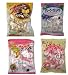 PierMall's Taste of Japan #12 - Japanese Marhsmallow Ensemble (4 Bags) - Mashmallow with Grape, Pudd