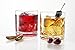 Modern Innovations 14 OZ SAN Double Old Fashioned Whiskey Tumbler Set of 4-- Restaurant Quality BPA Free, Break Resistant, Dishwasher Safe Acrylic Drinking Glasses and Whiskey Glass Set