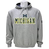 Michigan Wolverines Colosseum Athletic Grey Auto Fleece Hoodie