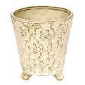 Round Ceramic Planter - White