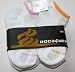 Rocawear Girls Low Cut Socks 6 Pair Size: 6-8 White with Mult-colored Trim