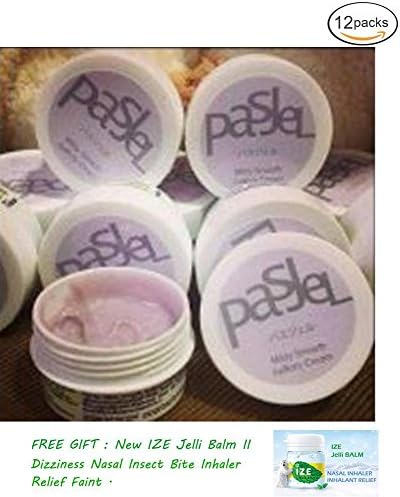 12 X Pasjel Mildy Smooth Axilary Cream Is a Cream Underarm Whitening Skin , Pink Nipples, Groin , Joints, Skin Whitening Safely. The Result Is That Prove Yourself the New Formula for Better Results . Experience By Yourself Skin, Armpit and Groin, Elbow , Crook , White and Silky Soft.(10 G)