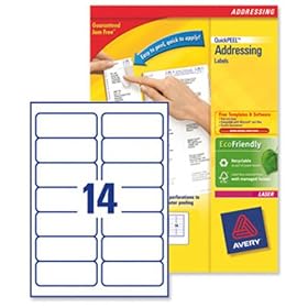 Avery QuickPEEL Addressing Labels L7163-100