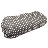 Jolie・Joie 【ストライプシリーズ】 リバーシブル 日本製 シッカリ生地 抱っこ紐(だっこひも)収納カバー 通常配送無料 (灰ドットSS×ストライプ)