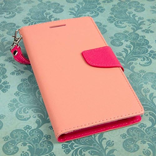 HTC Desire 816 Wallet Case,MPERO FLEX FLIP 2 Wallet Case for HTC Desire 816 - Pink