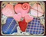 Your Heart is Mine Hand Decorated Sugar Cookie Gift Tin